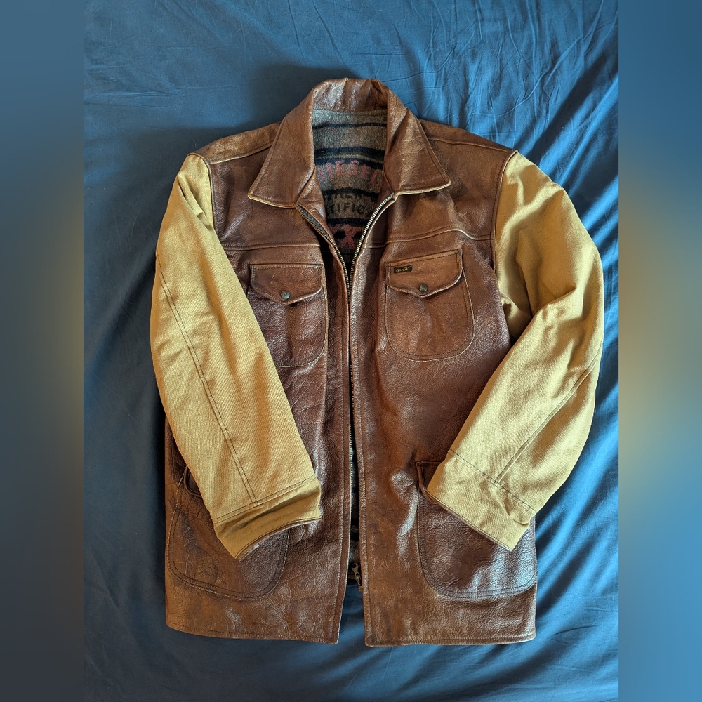 Diesel Leather Jacket - Picture 4 of 11